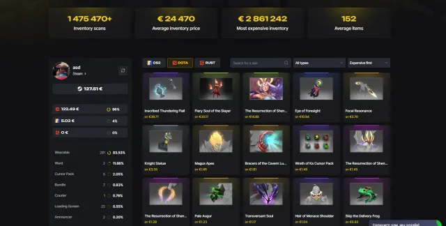 FAT ACCOUNT IN DOTA 2500 MMR, MAIN POOL + ARCANA ON LINA AND MANY SETS, Sale, 2600 MMR, 6000 behavior, 8000 friendliness, 1000 matches