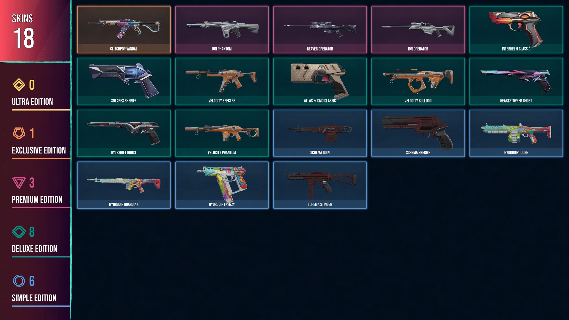 🥑 AP 🥑 18 SKINS 🥑 VALUE: 7500 VP 🥑 RANKED READY 🥑 176 LEVEL 🥑 FULL ACCESS 🥑 GgL2d 🥑, Sale, Ranked unlocked, Agents: 20, Skins: 18