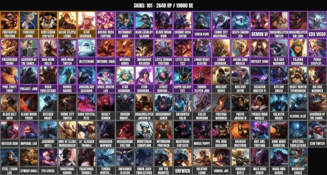 101 skins 💠 139 champions 💠 19.9K BE💠Firefighter Tristana💠Weather Forecaster Janna💠Star Guardian, Sale, level 153, champions 139, skins 101, No rank