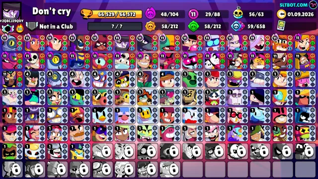 Selling account with master x1. (Three 3 primes), 66529 trophies, 88 brawlers, 60 primes