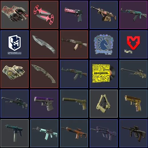 🟠 COUNTER STRIKE ACCOUNT 🟧 KNIVES AND A PAIR OF GLOVES! 🔶 INVENTORY WORTH OVER 30,000 RUBLES ₽ !, Sale, With inventory, No PRIME