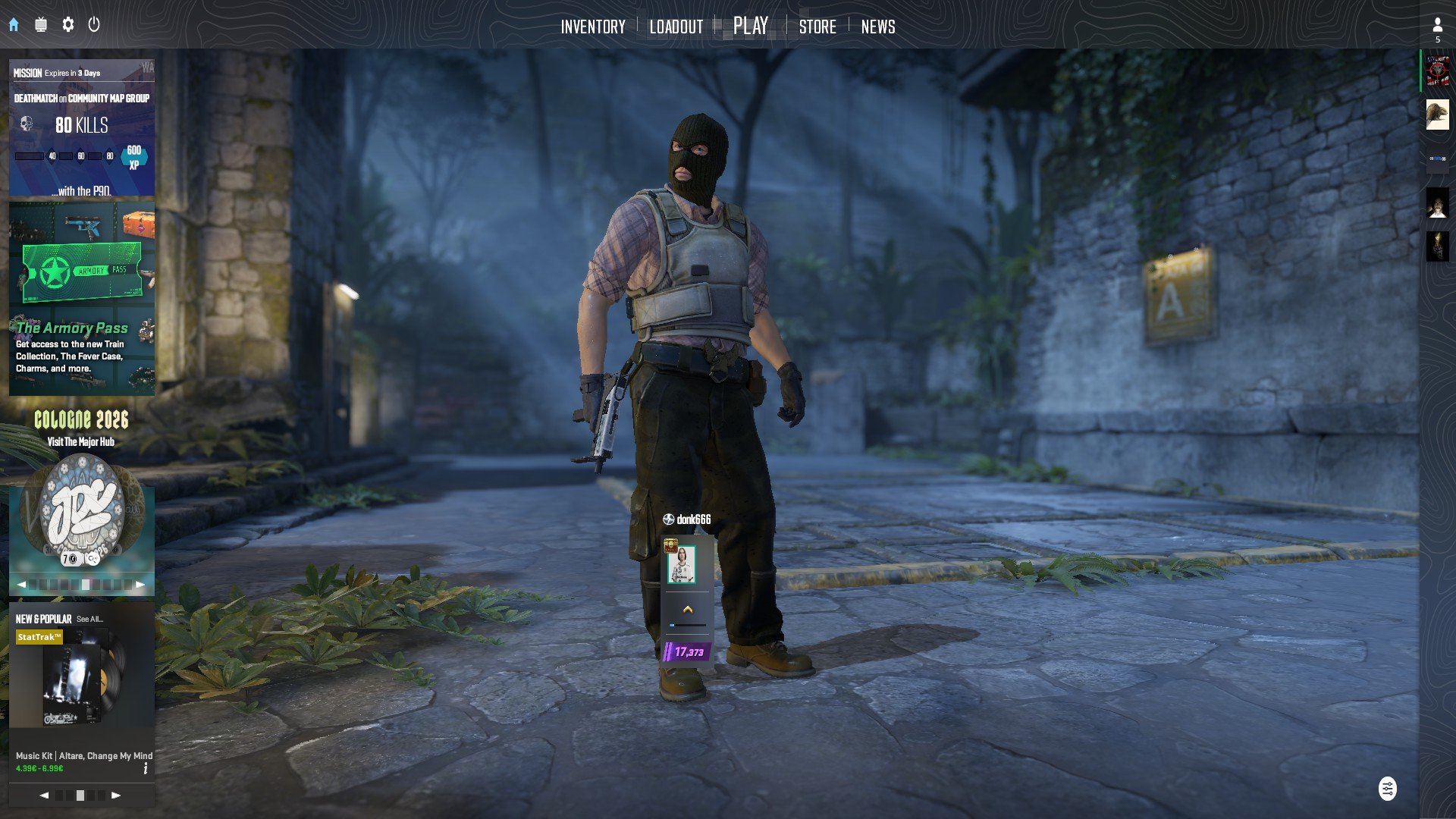 PERSONAL ACCOUNT CS2/STEAM PREMIER 17K, PRIME, Sale, Available, Yes PRIME, 17373 CS Rating