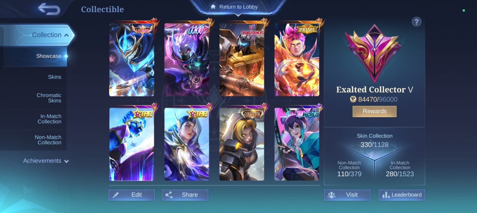 💥GURU 5💥LEG GUS💥HAYABA 11.11💥PRIME CLOUD💥TRANSFORMERS💥MWORLD💥STAR💥CHEAP DONATE💥, Sale, Rank: Mythic, Level: 142, Winrate: 52%, Heroes: 133, Skins: 331