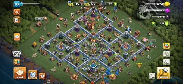 ⭐EXCELLENT BASE LEVELING⭐, 13 TH Home Village, 8 TH Builder Base