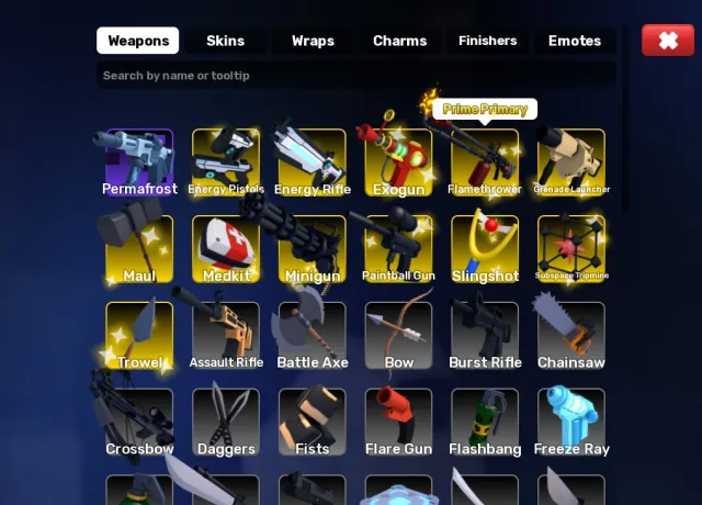 Korblox Deathspeaker / Тотал 193416 / Murder Mystery 257896 R$,RIVALS 40948 R$ / PERMAFROST BALISONG, Продажа, Voice chat: Есть