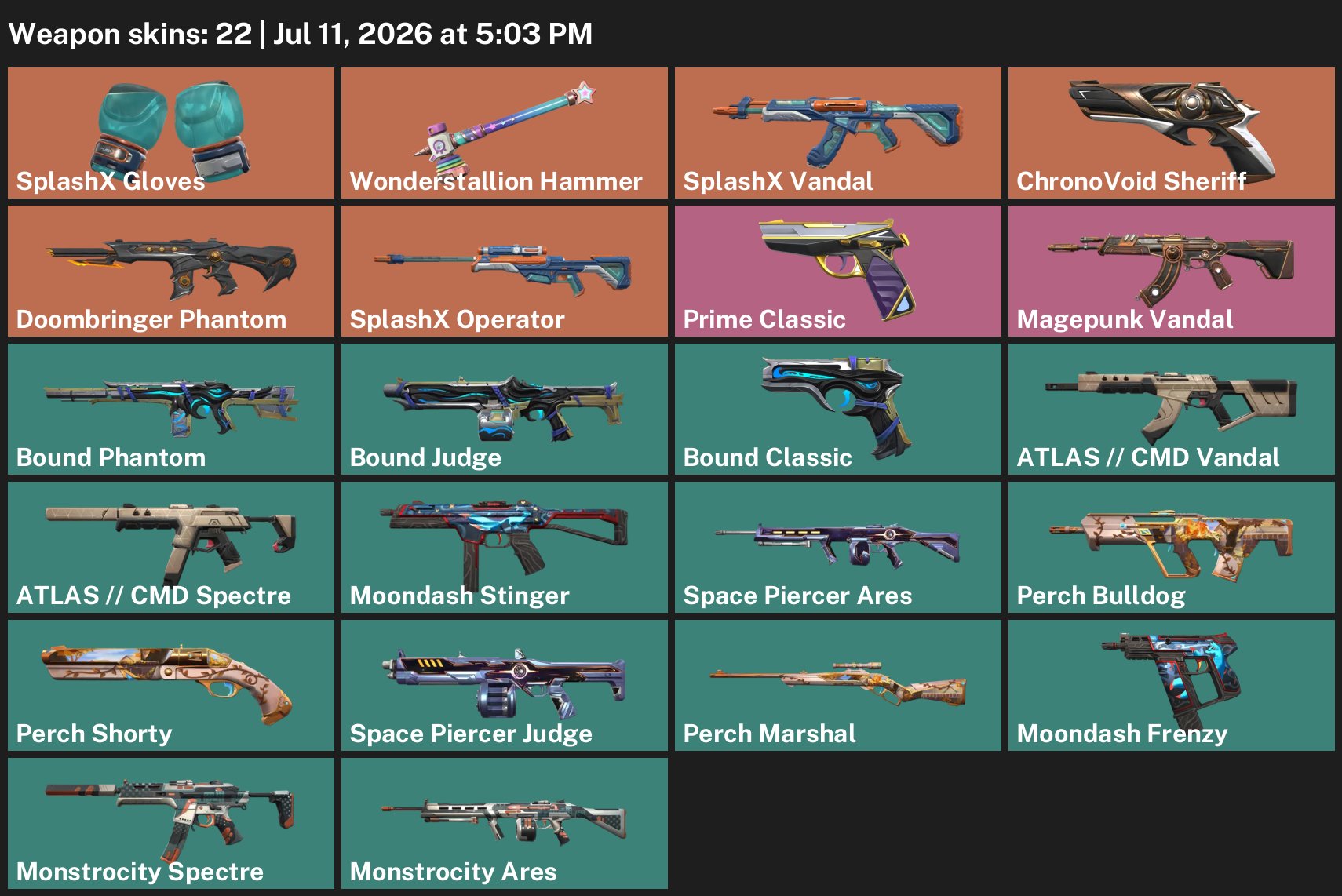 NA | Platinum | 20 skins | 2 knifes | 1216 VP | ~20150 VP | spent 287$, Sale, Platinum 1, Agents: 10, Skins: 20