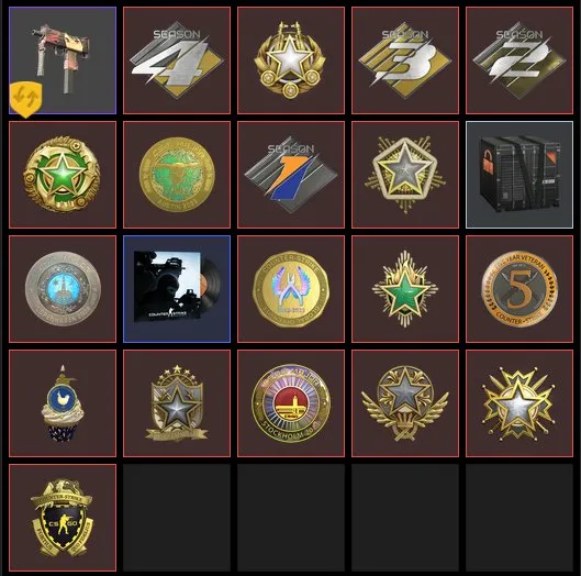 ✅ FACEIT Verified ✅ 🏅 Large collection of CS2 medals, For sale, With inventory, Has PRIME, 30000 CS Rating, Competitive
