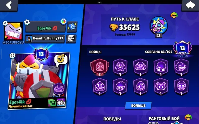 Account 2020 year top | Top Skins | Resources | Sale Fast!, trophies 36000, brawlers 85, primes 14