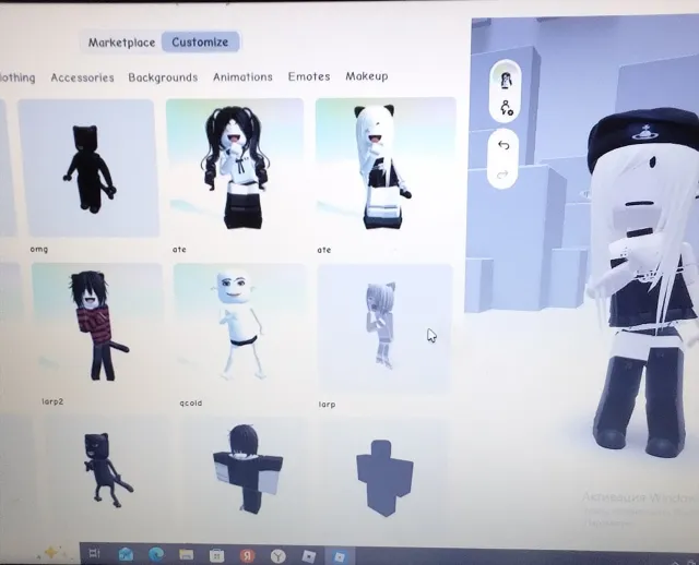 Roblox account for sale, Voice chat: No