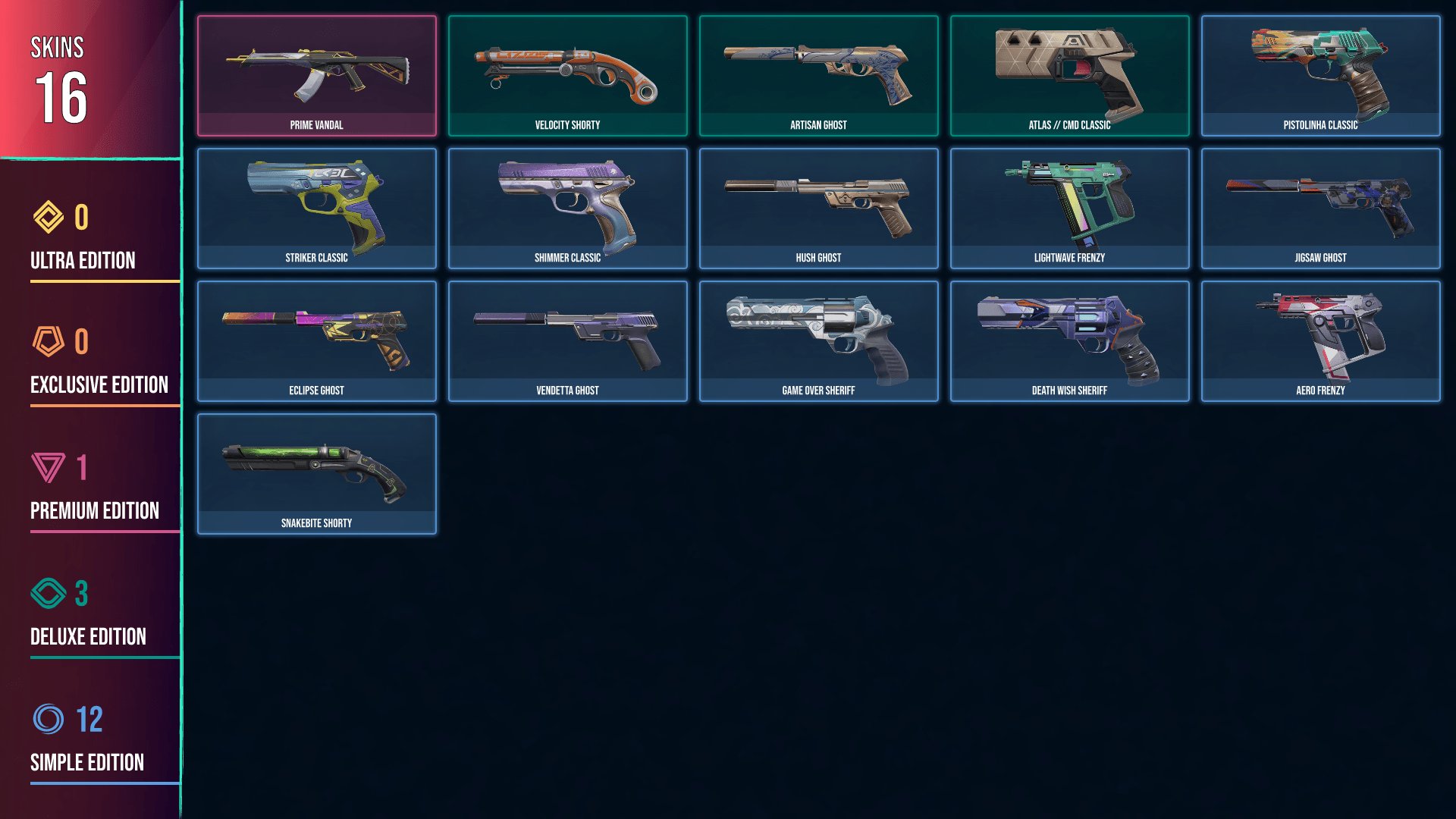 🥑 LATAM 🥑 16 SKINS 🥑 VALUE: 1775 VP 🥑 RANKED READY 🥑 211 LEVEL 🥑 GTjkR 🥑, Sale, Ranked unlocked, Agents: 21, Skins: 16