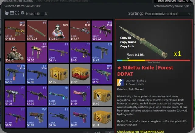 Account with inventory worth about 60k rub, Sale, With inventory, No PRIME