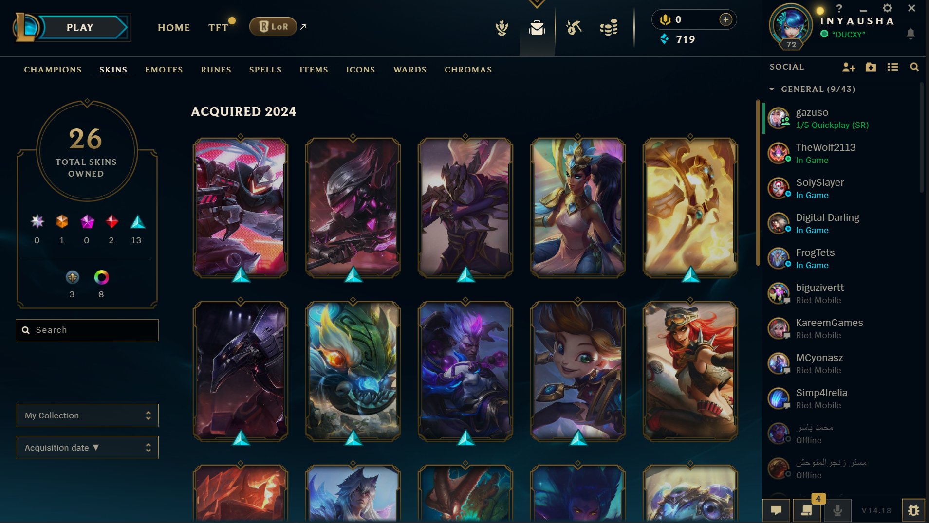 {EUNE} LEVEL 72 | 26 Skins Rare Account | Rank Silver 2 - Everything is in pictures ⬇️, Sale, level 72, champions 100, skins 26, Silver