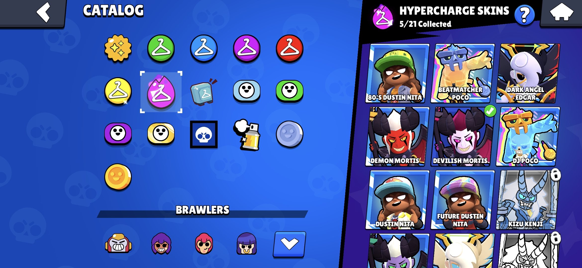 Nice starter acc 78 brawlers 22 maxed in total 15 hypercharged, trophies 30034, brawlers 78, primes 20