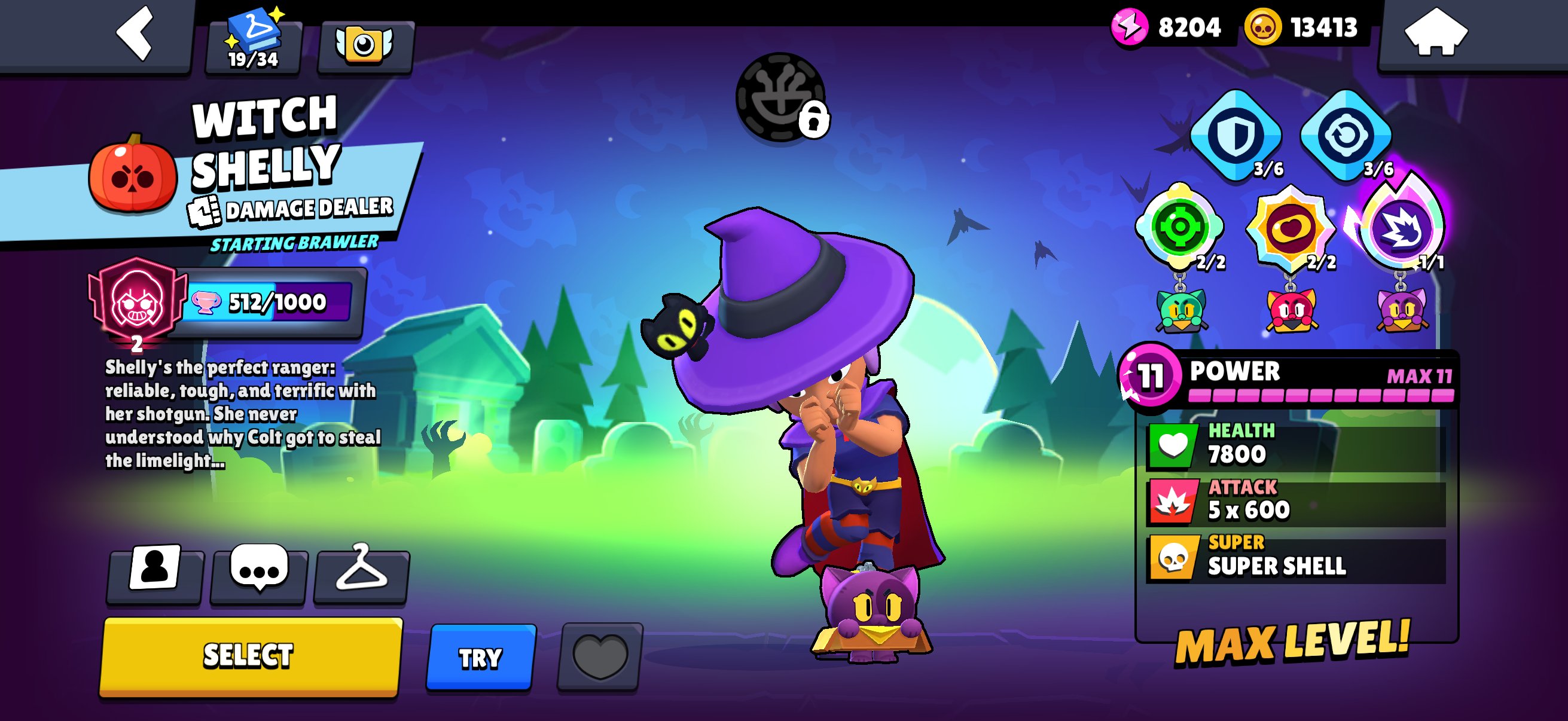 Old skins, trophies 49262, brawlers 101, primes 12