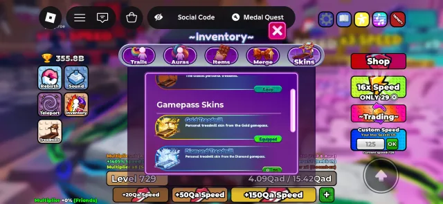 Old Account, since 2018, leveled up in almost all popular modes, has VIP in brainrot, Sale, Voice chat: No