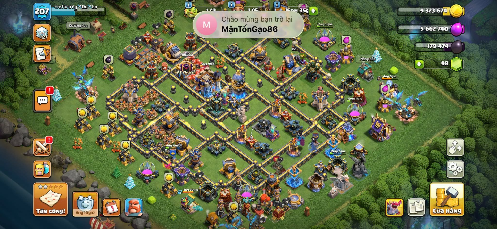 TH 18 💹 2 hero max Def high💹HERO: 77/105/55/80/51🏷️𝗡𝗼𝘁𝗲: 𝐒𝐚𝐟𝐞 𝐀𝐜𝐜𝐨𝐮𝐧𝐭 𝐆𝐮𝐚𝐫𝐚𝐧𝐭𝐞𝐞𝐝📌, 18 TH