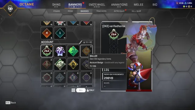 🍀 【 APEX 264 LVL 71 LEGENDS SKINS】 EA APP + PSN + XBOX🍀РЕЙТИНГ ОТКРЫТ ♦️ ПОЛНЫЙ ДОСТУП 🔑, Без ранга, 264 уровень, Реликвия: Нет