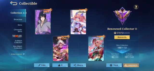 ❤️NARUTO: SU YO❤️🌟ASPIRANT: ANGELA🌟🎉SOUL VESSEL: HANABI🎉💫METRO:IKSIYA💫, Sale, Rank: Epic, Level: 41, Win Rate: 50%, Heroes: 150, Skins: 186