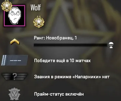 🔷【Counter-Strike 2 78 ч】🔷🎮【ПРЕМЬЕР + 1 МЕДАЛЬ】🎮◀️【ИНВ - 10 РУБ】▶️ 🪐 ГАРАНТИЯ НАВСЕГДА🪐, Продажа, С инвентарем, Есть PRIME, FACEIT, Зарегистрирован: Нет