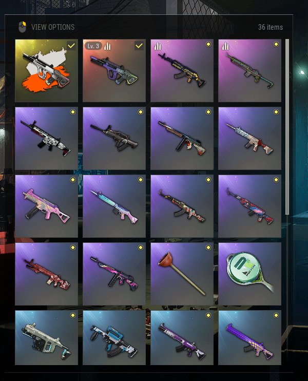 ⭐Neon Dream - AUG - 3 lvl + CHROMO 🚀Auto-Delivery💎First mail✅NickName Change Coupon❤️Screens, Yes BATTLEGROUNDS Plus