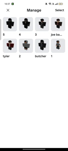 Roblox Account 🔥 Total ~1k | leveled up evade, has skins, Sale, Voice chat: No