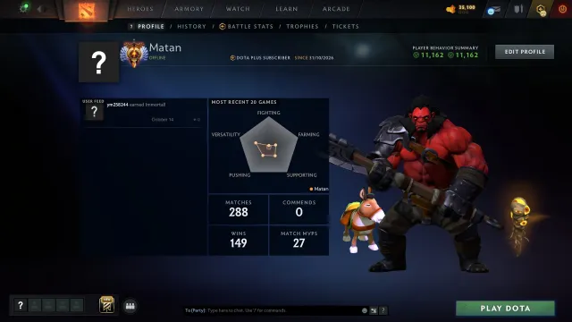 ♡ 5736 MMR · NATIVE EMAIL · 100% GUARANTEE · AUTO DELIVERY ♡