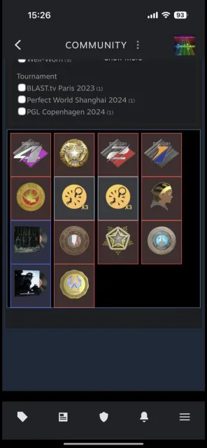 Cs2 prime many medals, Sale, With inventory, Has PRIME, Competitive