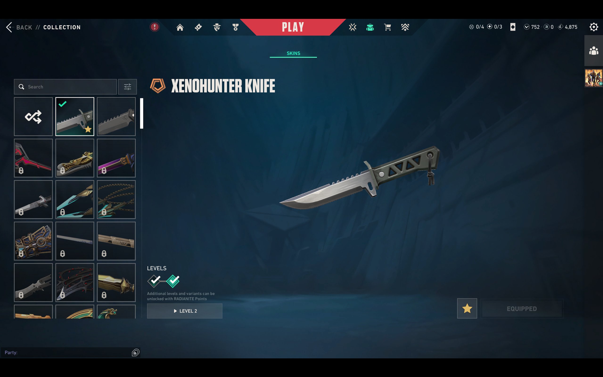 【 Xenohunter Knife 】【 Mystbloom Vandal 】【 XERØFANG Vandal 】【 Oni Phantom 】, Sale, Diamond 1, Agents: 14, Skins: 5