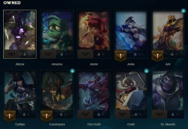 Прокачан вручную, полный доступ. (UFO Corki, Judgement Kayle), Продажа, уровень 46, чемпионы 29, скины 3, Нет ранга