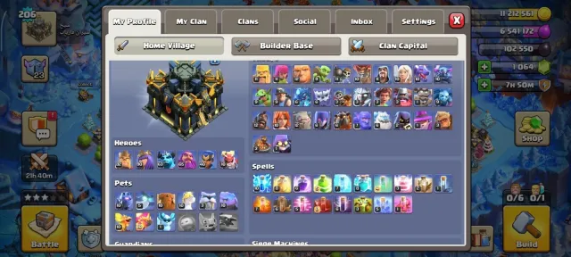 TH17 level207, 17 TH Родной Деревни, 9 TH Строителя