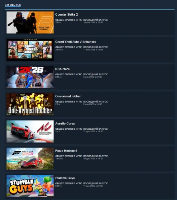🐸STEAM🐸| CS PRIME | READY OR NOT | FORZA HORIZON 5 | ASSETTO CORSA | EURO TRUCK SIMULATOR 2 |🐸, Sale, Inventory empty, Has PRIME