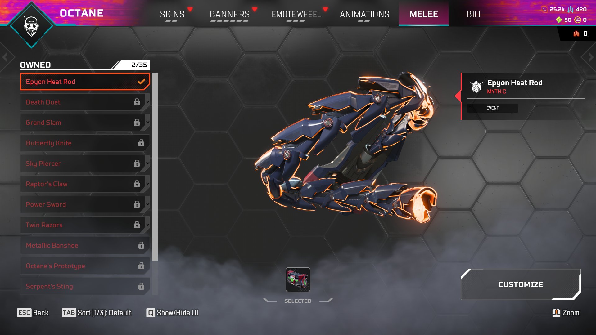🤖【Exclusive Epyon Heat Rod Heirloom】89 Legendaries🤖 EA App ✅Full Access✅, Bronze, 189 level, Relic: Yes