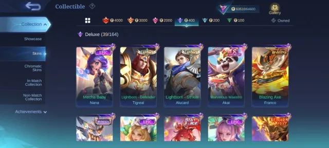 57⭐Prime Claude💎KOF Karina⇨fluffy Floryn💥LUCKYBOX Hayabusa⇨Kimmy💎collector Natalia deluxe 39, Продажа, Ранг: Мифический, Уровень: 62, Процент побед: 51%, Герои: 127, Облики: 232