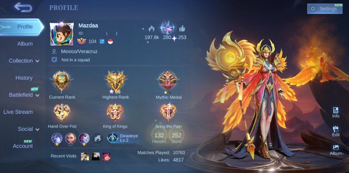 NARUTO LUKAS x DRAGON SHIRYU CHOU x 4 LIGHTBORN x ZODIAC HELCURT x 21 EPIC SHOP SKIN, Sale, Rank: Epic, Level: 134, Winrate: 53%, Heroes: 132, Skins: 310