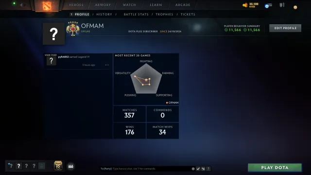 100% GUARANTEE FOREVER ⸸ NATIVE EMAIL 3709 PTS ⸸ INSTANT DELIVERY, Sale, 3709 MMR, 11566 integrity, 11566 politeness, 316 matches, 190 hours