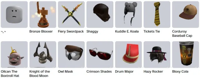 2014 | + Bronze Bloxxer + Fiery Swordpack (7,623 copies) + Drum Major + 3,1K RAP, Sale, Voice chat: No
