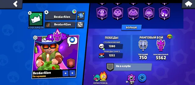 🔥BEST ACCOUNT FOR YOUR MONEY🔥, 22354 trophies, 63 brawlers, 16 primes