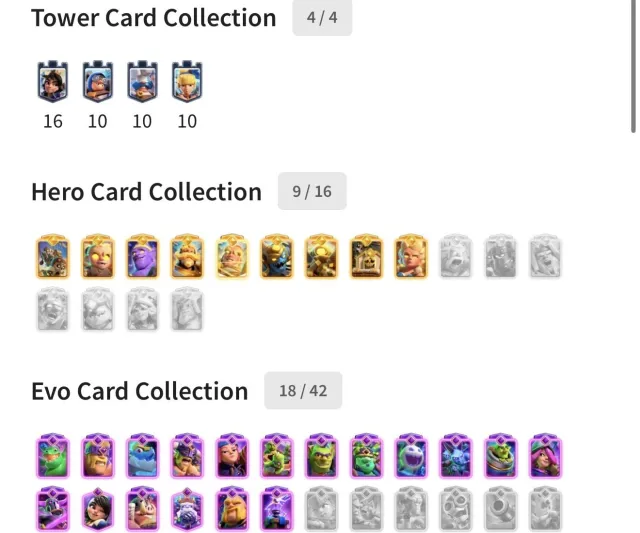 #CR666 ❤️LV1656 WITH 9 HERO, 18 EVO| LOGBAIT DECK| 7 RULERS| 13 LV16❤️, 34 арена, 1656 уровень, 14000 кубков, 120 карт, 21 лег, Есть