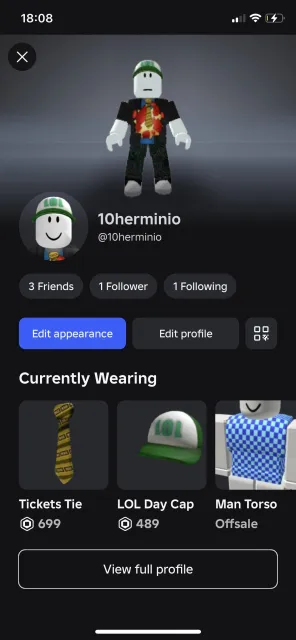 USA | 21+ | since 2015 | 3 friends | RAP ~1179 Robux | 6 offsale, Sale, Voice chat: No