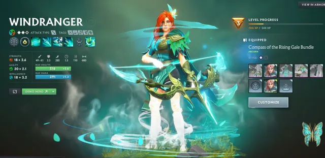 🔥 Dota 2 Konto mit Windranger Arkanum |BS 12000 | Belohnungen 26 | Original E-Mail vorhanden, Verkauf, 3735 MMR, 11675 Verhaltensbewertung, 12000 Höflichkeit, 318 Spiele, 256 Stunden