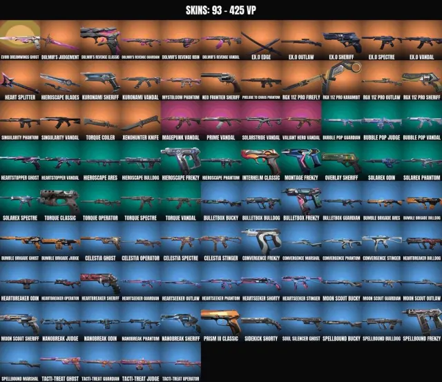 Platinum 2 💎 93 skins 🎯 8 knives💎Ghost "Dreams of Ivory"💎Spectre "ex.o"💎Phantom "Singularity"💎EX.O, Sale, Platinum 2, Agents: 23, Skins: 93