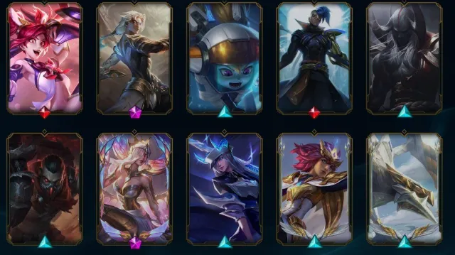 RU lvl 166 gold IV gacha viego