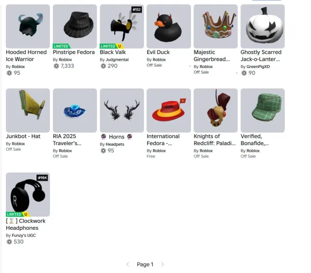 🔥 АККАУНТ | ДОНАТ 75844 ROBUX + PINSTRIPE FEDORA(8k value)+ BSS + P99 + SaB, Продажа, Voice chat: Є