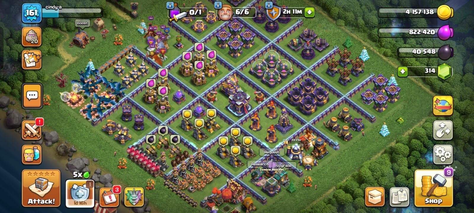 🏆 TH15 MAXED 🏆 10X EQUIPMENT 🏆 10X SKINS 🏆 HEROES 51-65-45-42-33-10 🏆 NC YES 🏆, 15 TH Main Village