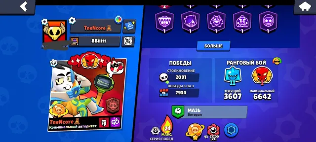 Good account for the money ♥️, trophies 60000, brawlers 104, primes 46