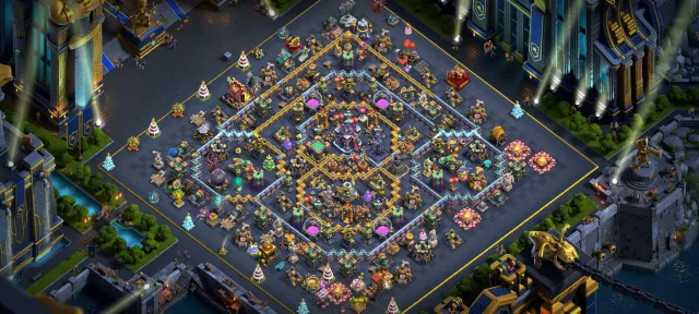🏰15 TH WITH LEVEL 14 UPGRADE🏰👑HEROES 68/69/32/51/30👑🌠DONATION DECORATION🌠🌸7 SKINS🌸🔮9 EPIC GEAR🔮, 15 TH Home Village, 10 TH Builder Base