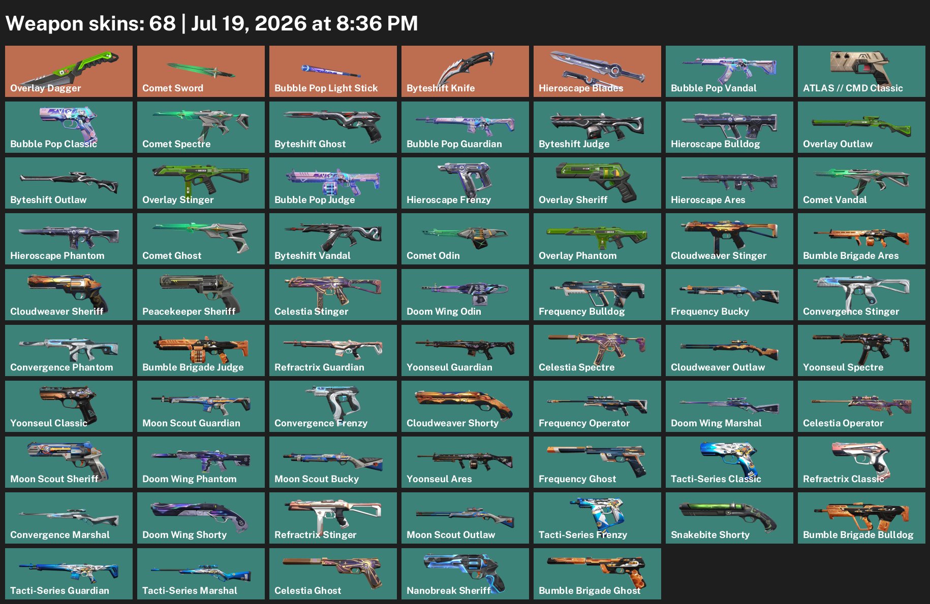 💦⟨⟨ 68 SKINS | 5 KNIVES | 23 AGENTS⟩⟩💦💎⟨⟨ SEE ALL KNIVES AND SKINS IN THE DESCRIPT ⟩⟩💎🌌FULL ACCESS 🌌, Sale, Ranked unlocked, Agents: 23, Skins: 68