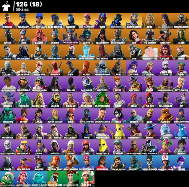💗 126 SKINS 💗 | 🎩 OLD PVE, REDLINE, RED KNIGHT, TAKE THE ELF 🍇 Eternal Guarantee, Sale, skins 126