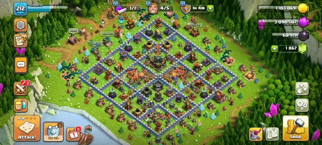TH17 SUPER MAX ID | HERO'S: 65-65-41-50-22 | 2300+ CWL MEDEL, 17 TH Main Village