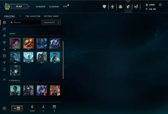 💥EUW💥🖐HANDLEVELED🖐🟥 1000 RP ✅UNRANKED ✅ 56.700 СЭ🔷9 SKINS🟥📩 Смена данных 📩, Продажа, уровень 30, чемпионы 16, скины 9, Нет ранга